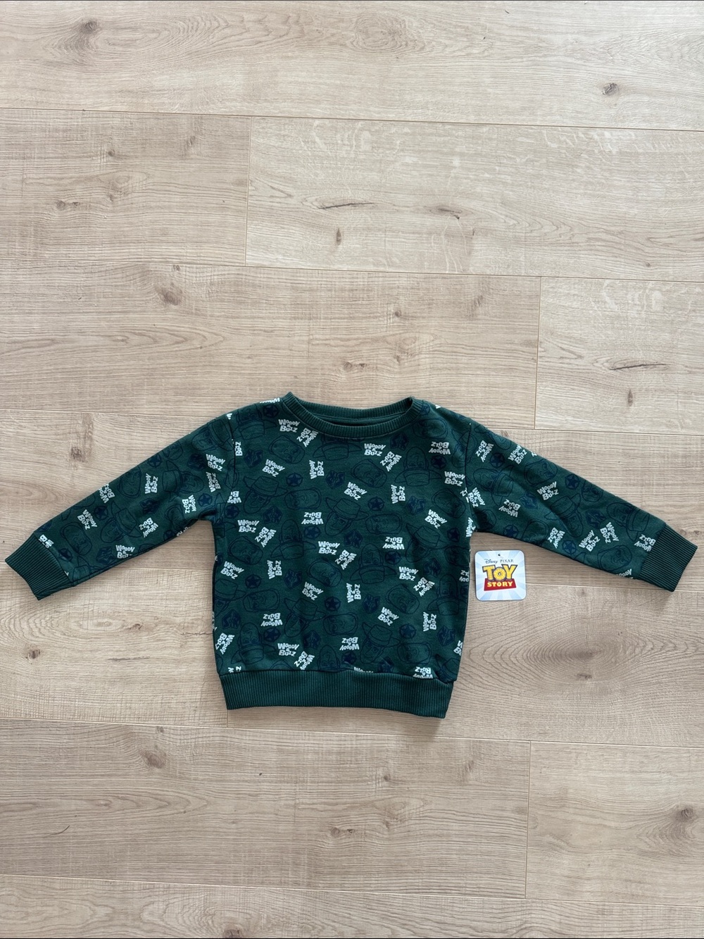 NWT Toy Story Kids’ Dark Green Sweatshirt | 3T